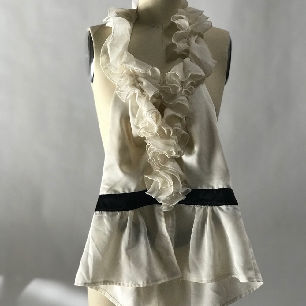Bebe Ruffle Blouse